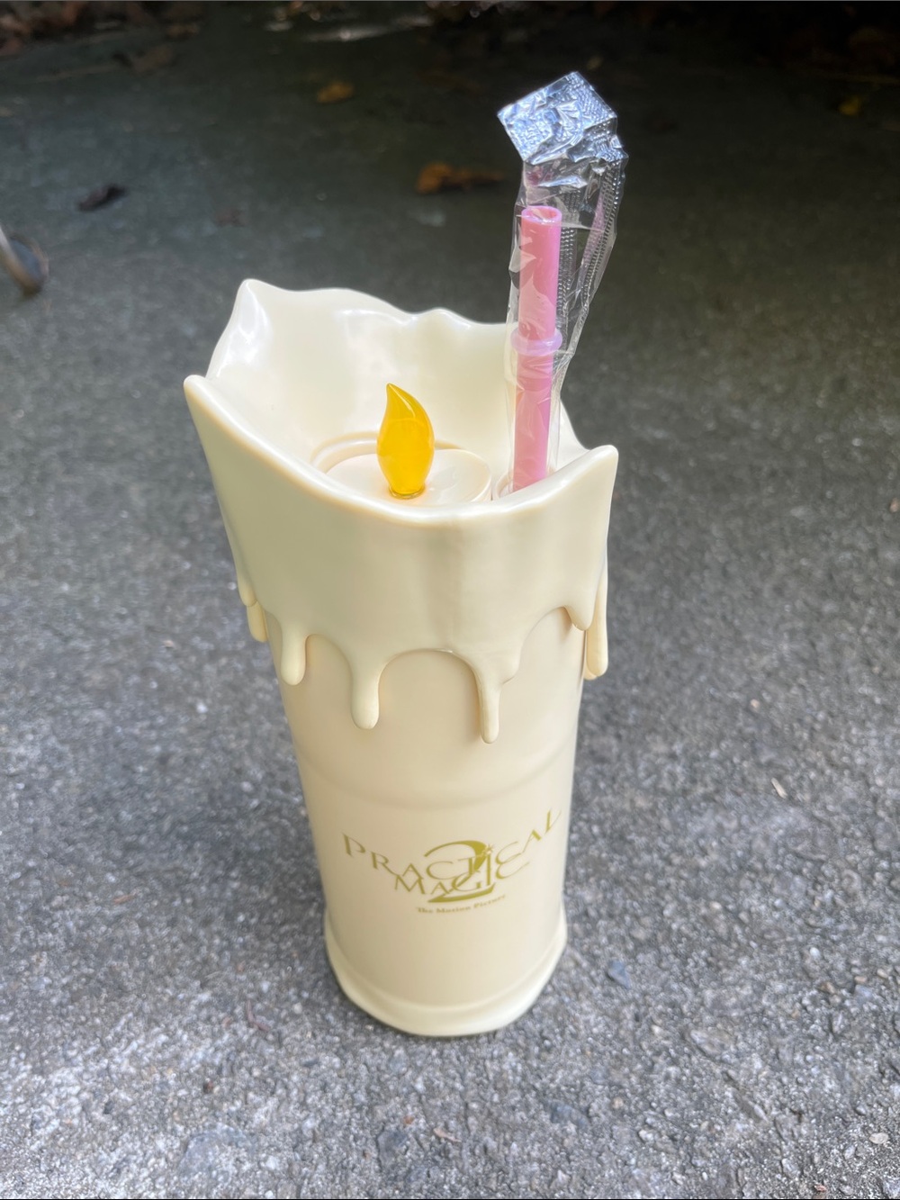 Practical magic 2 candle cup drink tumbler